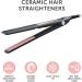 Carmen C81054 Noir Hair Straightener with Ceramic Plates and Anti Tangle 360 Swivel Cord - Black & Rose Gold - Buy Online on GoSupps.com