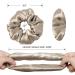 Lilysilk 100% Silk Hair Ties - 2 Pack Ponytail Holders for Women | Taupe & Pink | Gentle on Hair - Buy Online on GoSupps.com