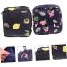 HEALLILY 32 Pcs Sanitary Napkin Storage Bag - Cute Coin Purse for Women - Period Pad Holder - Navy - 13x13x2.8cm - Buy Online on GoSupps.com