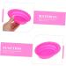 Housoutil Cleaning Pad Makeup Brush Scrubber Pad Portable Washing Tool Cosmetics Brush Scrubber Cleaning Tools Makeup Brush Cleaner Washers Brush Cleansing Pad Cosmetic Brush Fold Silica Gel 14.5x11cm Rosy - Buy Online on GoSupps.com