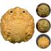 Warmhm Kylin Statue - Handcrafted Peach Wood Bagua Feng Shui Decor Baoding Balls & Fitness Tools - Buy Online on GoSupps.com