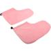 FRCOLOR 2 Pairs Wax Warm Foot Cover Wax Bath Mittens Paraffin Bath Booties Paraffin Bath Socks Wax Foot Bag Wax Socks Paraffin Wax Foot Hand Softening Gloves Care Heating Bag Plush - Buy Online on GoSupps.com