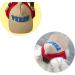 PetPhindU Dog Sun Hat | Baseball Cap for Pets - Red Peaked Cap with Letter Print - Shading Accessory for Dogs - Buy Online on GoSupps.com