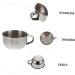 Magiclulu 4-Piece Shaving Soap Set | Stainless Steel Peel with Handle | Rust-Free Metal Shaving Cup for Men - Buy Online on GoSupps.com