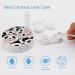 Cute Panda Face Contact Lens Case - Portable Round Storage Kit with Mirror for Travel & Outdoor Use - Buy Online on GoSupps.com
