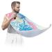 Colorful Tropical Leaf Beard Bib Apron Beard Bib Hair Catcher for Men Shaving and Trimming Non-Stick Waterproof Beard Cape Grooming Cloth with 2 Suction Cups Gifts for Men