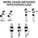 Shakven Booty Bands for Working Out Yoga Bands for Stretching | Yoga Bands Elastic Booty Bands with Storage Bag for Women and Men Booty Leg Pilates Band - Buy Online on GoSupps.com