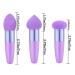 3-Piece Professional Makeup Sponge Set with Handle and Powder Puff - Ideal for Foundation, Powder, and Liquid Makeup Application - Buy Online on GoSupps.com