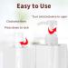 2Pack 450ml/15.2oz Clear Square Pump Bottle Dispenser Set - Refillable Plastic Lotion Dispenser for Essential Oil, Soap, Shampoo - Bathroom/Kitchen/Travel - Buy Online on GoSupps.com