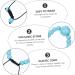 Healifty 4pcs Anti Motion Sickness Bracelet Set - Adjustable Nausea Wrist Bands for Travel - OBX Jewelry Bead Bracelets - Buy Online on GoSupps.com