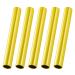 Nydotd 5 Pieces Relay Baton Aluminum Track Field Batons Race Batons Equipments for Athlete Standard Adult Running Race Team Students Office Outdoor Sports Practice Outdoor Field Race Tools Gold
