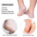 Silicone Gel Heel Socks for Plantar Fasciitis Relief and Skin Care - 2 Pairs - Buy Online on GoSupps.com