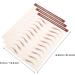 CLISPEED 6 Feuilles d'Autocollants pour Sourcils Imperm ables Adh sifs R sistants L'Eau Transfert R aliste Effet Naturel Couleur Marron Maquillage Temporaire pour Femmes Application - Buy Online on GoSupps.com