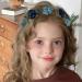 Flower Crown Floral Headband for Women Girls Flower Headbands for Girls Women Flowers for Hair Blue Floral Hair Accessories for Girls Teenagers Flower Hair Band Floral crown for Girls Women - Buy Online on GoSupps.com