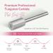 AIRSEE Tungsten Carbide Acrylic Nail Drill Bit | Efile Electric File Machine Head Tip | Manicure Polishing Art | Remove Gel Polygel | 3/32 Medium-M Flat Top Cylinder Barrel - Buy Online on GoSupps.com
