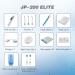 Jetpik JP210 Elite Rechargeable Portable Water Flosser & Sonic Toothbrush | Cordless Dental Care for Home & Travel - Buy Online on GoSupps.com
