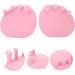 Bestoyard Gel Toe Separator & Bunion Corrector - 1 Pair | Hallux Valgus Relief & Toe Straightener Pad - Pink - Buy Online on GoSupps.com