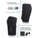 Hiauspor Men's Hiking Cargo Shorts 9/10 - Quick Dry, Waterproof, Lightweight | Black 38 Regular - Buy Online on GoSupps.com
