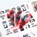 12 Design/Sheet Nail Art Decorations Manicure Butterfly-shape Rose Flower Newspaper Nail Stickers Valentine Retro Movie(BN1993-2004) - Buy Online on GoSupps.com