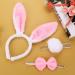 Sibba Bunny Hair Band Set - 3 Plush Easter & Christmas Headbands for Kids & Women - Cute Rabbit Ear Accessories for Cosplay & Parties - Buy Online on GoSupps.com