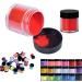 18 Colors Acrylic Nail Art Tips UV Gel Powder Dust Design Decoration 3D DIY Decoration Set