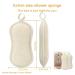 CROVIN Shower Body Sponge for Women - Bath Scrubber Set of 2 - Buy Online on GoSupps.com