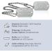 Personalized Dog ID Tags Set - 2 Chains & Silencers | Custom Embossing | Military Style Rambo Design - Buy Online on GoSupps.com