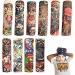 GTLZLZ Temporary Tattoo Sleeve for Kids - 10PCS Arts Fake Slip on Arm Sunscreen Sleeves UV Sun Protection Cooling Arm Sleeves for Kid Child Baby