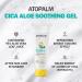 ATOPALM Kids Cica Aloe Soothing Gel - 8.5 fl. oz. | Instant Skin Relief for Kids | After Sun Care Gel | Dry & Sensitive Skin | Cica & Aloe Vera Leaf - Buy Online on GoSupps.com