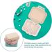 Healvian Small Pill Organizer Box - 3Pcs Travel Mini Pill Case Holder with Removable Compartments for Fish Oil - Portable Daily Use - Buy Online on GoSupps.com