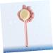 Healeved Bath Scrubber - Pink Handle Bath Brush Shower Sponge - Buy Online on GoSupps.com