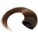 22 inches SEGO One Piece Hair Extensions Clip in Human Hair #4 Medium Brown Real Remy Hairpieces for Women 3/4 Full Head Straight Invisible (55g) - Buy Online on GoSupps.com