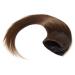 SEGO Clip-in Extensions | 100% Remy Human Hair Medium Brown #4-1 18 (45cm) - 50g Hairpiece - Buy Online on GoSupps.com