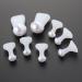 FOMIYES 8pcs Silicone Toe Separator Toe Stretcher Bunion Relief Pads for Hallux Valgus - Pearl Shape Design - Buy Online on GoSupps.com