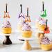 Morndew 24 PCS Rock Guitar Cupcake Toppers for Rock Music Themed Party Baby Shower Kids Birthday Party Wedding Party Decoration - Buy Online on GoSupps.com