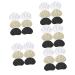 FRCOLOR 15 Pairs Sneaker Heel Stickers Heel Grips for Boots Pumps High Heels for Women Foot Back Insoles for Heels Heel Cushions High Heel Liners Self-Adhesive Miss Protection Pad Gel