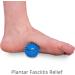 Body Back Foot Star Massager Ball and Plantar Fasciitis Roller - Blue - Soothe Foot Stress and Discomfort - Buy Online on GoSupps.com