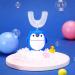 Kids Ultrasonic Electric Toothbrush with Automatic Timer | 5 Clearing Modes | IPX7 Waterproof | Penguin Style | Ages 2-6 - Buy Online on GoSupps.com