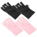 FRCOLOR UV Fingerless Gloves 6 Pairs Nail Gloves Anti-uv Gloves Uv Prevention Gloves Half Finger Gloves Uv Nail Glove Protector Manicure Gloves Fingerless Nail Supplies Polyester - Buy Online on GoSupps.com