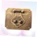 CHILDWEET Menorah Box Decorative Cabinet Decked Pure Copper Latch Pirate Vintage Hardware Cleat Lock Old Fashioned Retro Decor 6.5*5.2cm As Shown - Buy Online on GoSupps.com