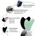 Ditind Gua Sha Facial Tools - 2 Pack Jade Stones for Face | Gua Sha Skin Care Tool for Acupuncture Therapy, Decrease Puffiness, and Tighten Skin - Green + Black - Buy Online on GoSupps.com