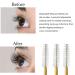 300 Pcs Disposable Mascara Wands - Gold/White Eyelash Extensions Applicators | High-Quality Makeup Tools for Professionals & DIY - Buy Online on GoSupps.com