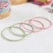 minkissy 12 Boxes Bracelet Hair Ties Hair Ties Bands Rope Pigtail Band Ponytail Holder Hair Holder Elastic Hair Rings Wrap Bracelets for Women Nylon Hair Bands Women's Hair Rope Dense - Buy Online on GoSupps.com