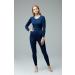 TSLA Women's Thermal Underwear Set - Soft Fleece Lined Long Johns - Winter Warm Base Layer Top & Bottom - Navy, Medium - Buy Online on GoSupps.com