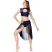 Body Wrappers Open Back Tank Dance Bra Top - Black, Size Small | BWP9028BLKS - Buy Online on GoSupps.com
