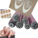 Nail Art Stamp Pen Set 6pcs Nail Stamp Pen DIY Nail Art Tools Flower Nail Stamp Pen Nail Stamper Nail Art Tool with Different Patterns Easy to Use Nail Graffiti Nail Art Dotting Tools for Women