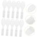 Fomiyes 10 Pack Prison Toothbrush - Wear-Resistant Portable Manual Cleaning Brush for Travel | White Plastic Accessories - Buy Online on GoSupps.com