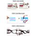 Tofox Anti Blue Light Glasses for Kids - Clear Lens Retro Reading Eyewear for Boys & Girls | Color 1 - Buy Online on GoSupps.com