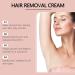Hair Removal Cream For The Face 120ml Hair Removal Cream with Spatula Depilatory For Intimate Zone Women Face Body Arm Armpit Bikini Pubic Area Leg Intimate Personal - Buy Online on GoSupps.com