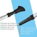 Lolypot Nordic Walking Pads - 12pcs Asphalt Rubber Buffers for All Nordic Walking & Hiking Sticks - Buy Online on GoSupps.com